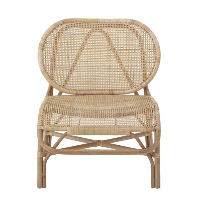 Rosen Lounge Chair, Nature, Rattan