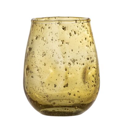 Henrike Votive, Brown, Glass