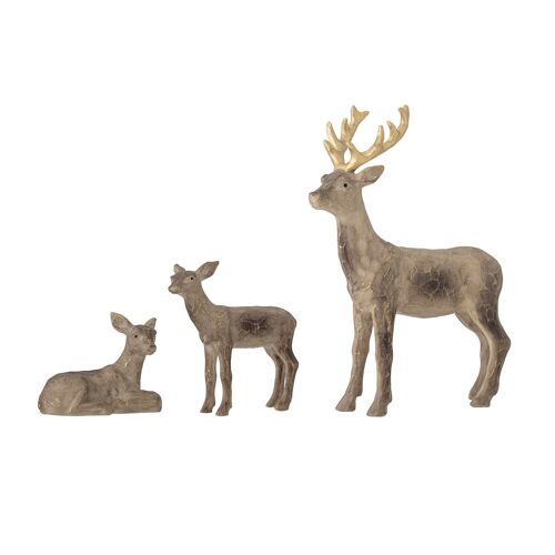 Tuan Deer, Brown, Polyresin