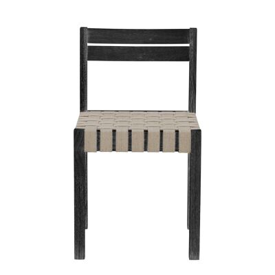 Maron Dining Chair, Black, Rubberwood
