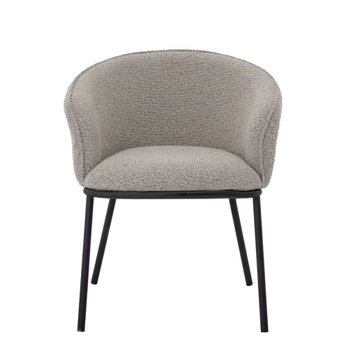 Cortone Dining Chair, Grey, Polyester