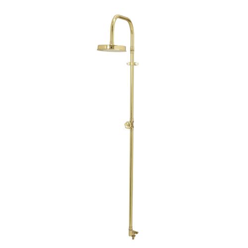 Camilie Garden Shower, Gold, Brass