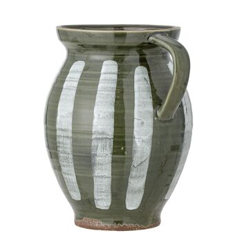 Vase Frigg, vert, grès 2