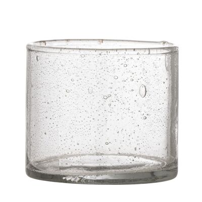 Halima Trinkglas, klares, recyceltes Glas