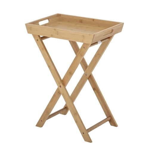 Adlene Tray Table, Nature, Bamboo