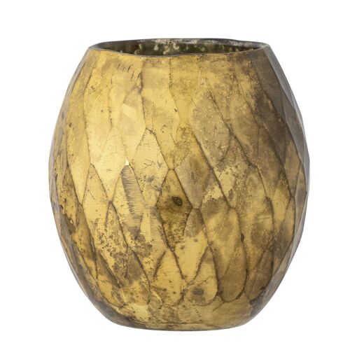 Karissa Votive, Gold, Glass