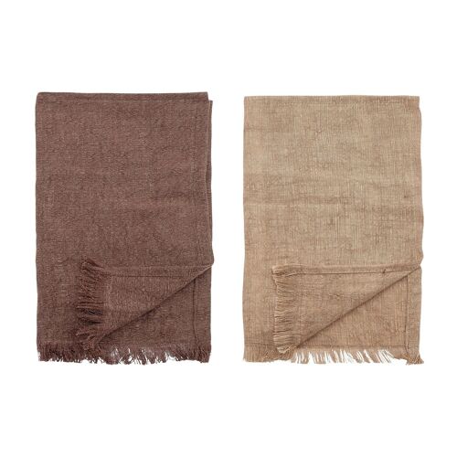 Lovine Kitchen Towel, Brown, Cotton