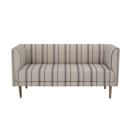 Nolan Sofa, White, Polyester