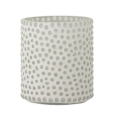 Laon Votive, White, Glass