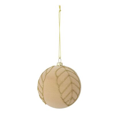 Cira Ornament, Gold, Plastic