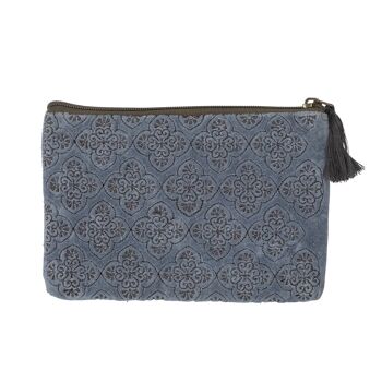 Trousse de toilette Sofina, bleu, coton 1