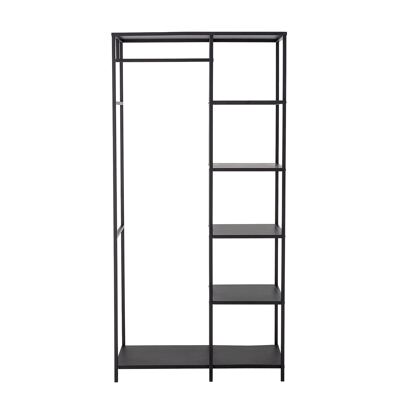 Valde Clothes Rack, Black, Metal