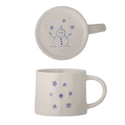 Taza Dixie, azul, gres