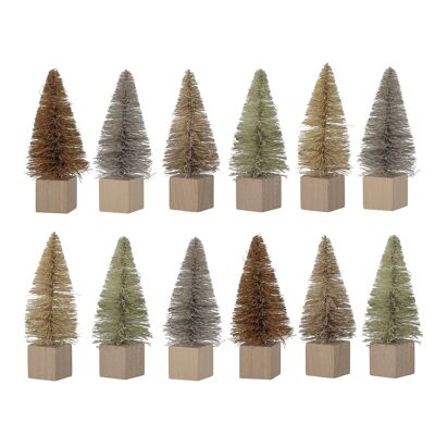 Oybek Deco Tree, Marrone, Plastica