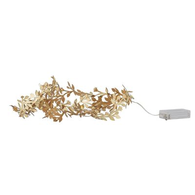 Gabriell Garland w/LED, Gold, Paper