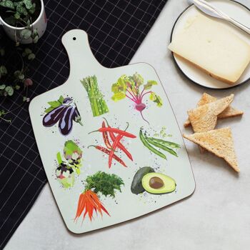 Vegetables Cheese Board 1