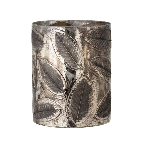 Milah Votive, Silver, Glass