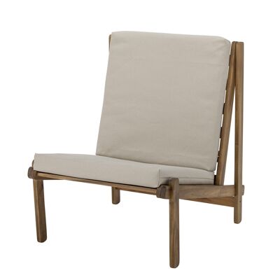 Gani Lounge Chair, Natur, Akazie