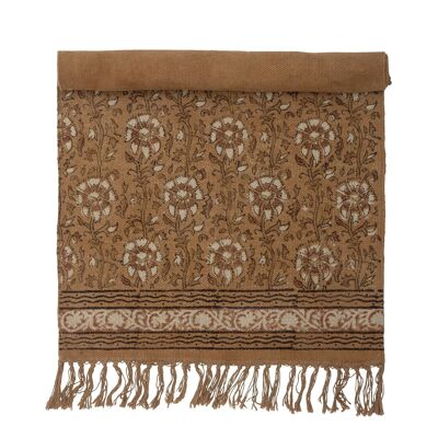 Tapis Tonje, marron, coton