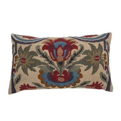 Coussin Cremona, Rouge, Coton