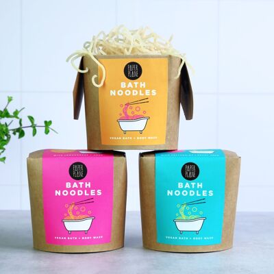 Bath Noodles Tangy Thai - gel de baño 100% natural y vegano