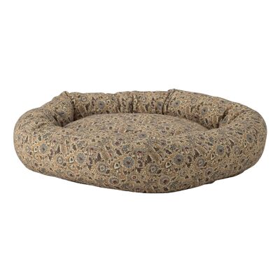 Vittoria Dog Cushion, Brown, Cotton