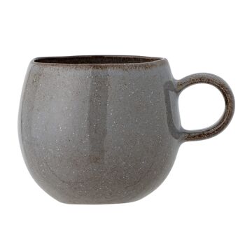 Mug Sandrine, Gris, Grès 1