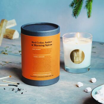 Montana Fireside Glow Vegan Soy Candle 3