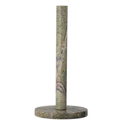 Marta Kitchen Paper Stand, Green, Marble