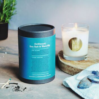 Southwold Rockpool Ripple Vegan Soy Candle 4