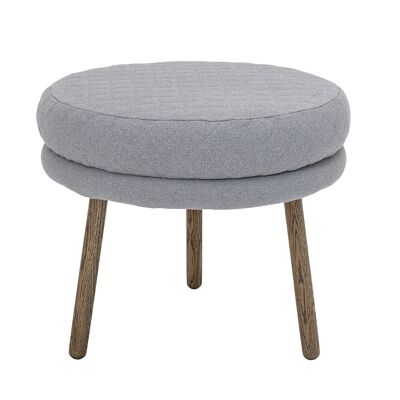 Kind tabouret, gris, coton