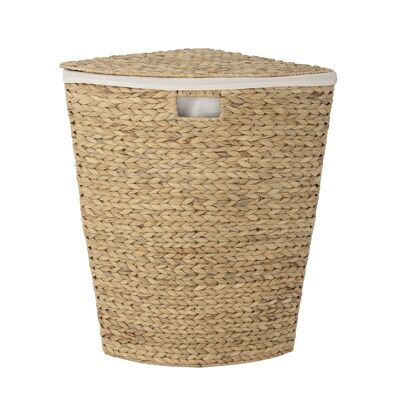 Soya Laundry Basket, Nature, Water Hyacinth