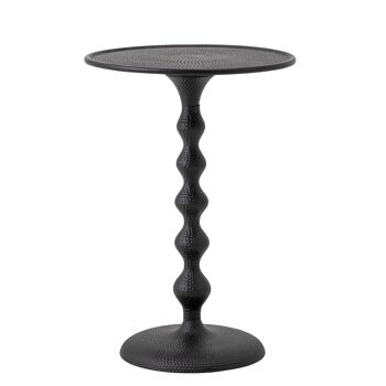 Table d'Appoint Anka, Noir, Aluminium 1