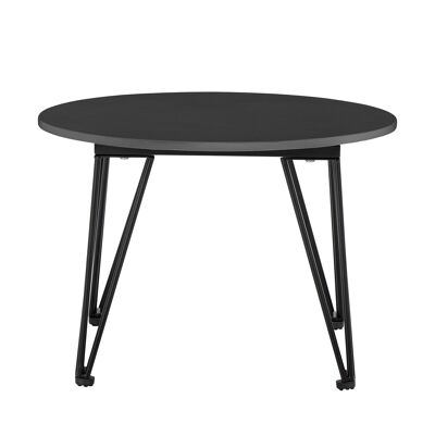 Table basse Mundo, Noir, Fibre-ciment