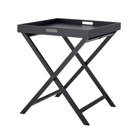 Cosme Tray Table, Black, MDF