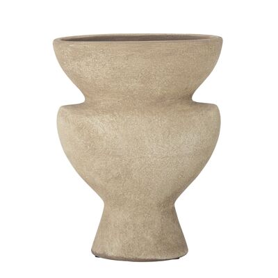 Cristel Deco Vase, Natur, Terrakotta