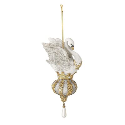 Jenelle Ornament, Gold, Resin