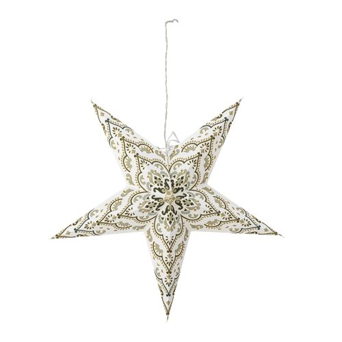 Lecce Star w/Light, White, Paper