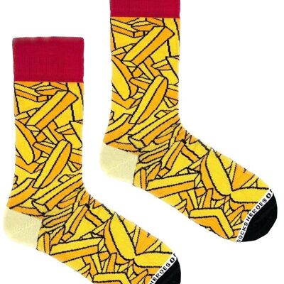 Heroes on Socks - Frites - Herensokken maat 41-46