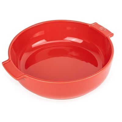 PEUGEOT ROUND TRAY 27x23x6 RED