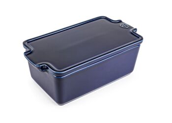 PEUGEOT TERRINE A FOIE GRAS 20x10x7 BLEU 1