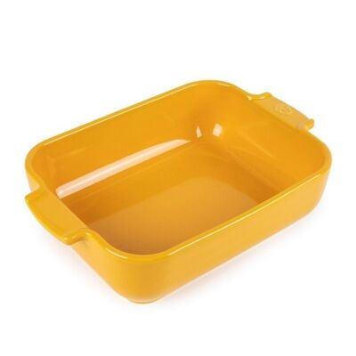 PEUGEOT RECTANGULAR BAKING TRAY 25x16x6 SAFFRON