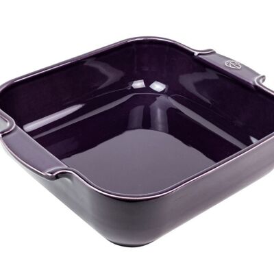 PEUGEOT SQUARE TRAY 28x23x7 EGGPLANT