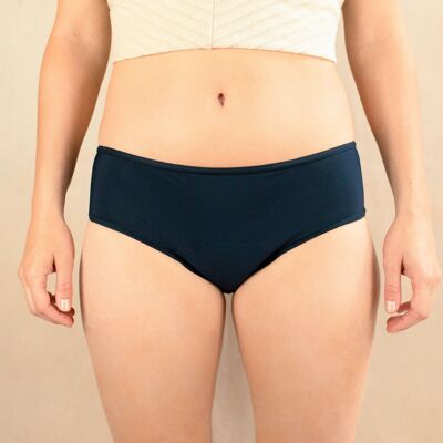 Shorty mestruale nero - flusso pesante