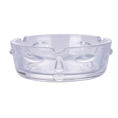 Glass ashtray, Vis à Vis trasparent