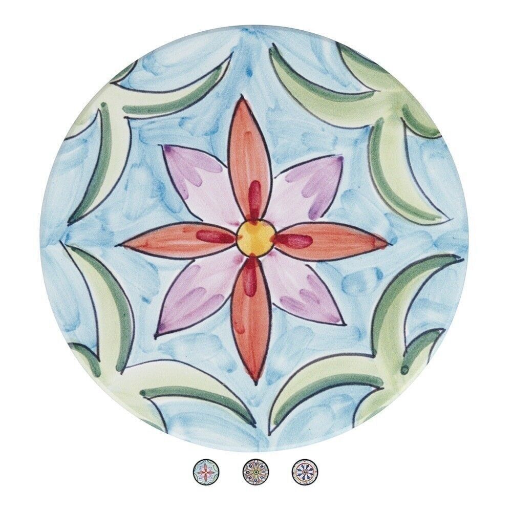 Dessous de plat en céramique, fond en liège thermo-isolant, Infinito 3 ass. Modèle 1