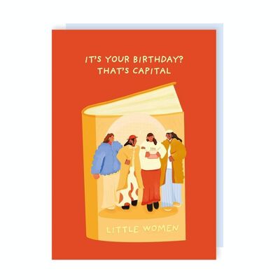 Geburtstagskarte für kleine Frauen, 6 Stück