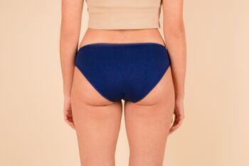 Culotte menstruelle bleue - flux moyen 2