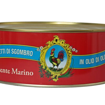 Filetti di sgombro in olio di oliva 2550 g