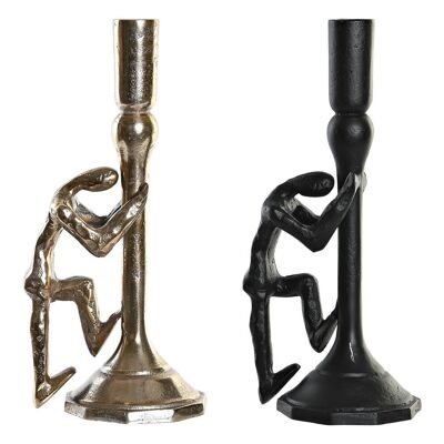 CANDELABRO ALUMINIO 12X10X27 PERSONA 2 SURT. AL194108